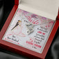 To My Wife Double Hearts Necklace