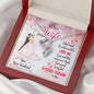 To My Wife Double Hearts Necklace