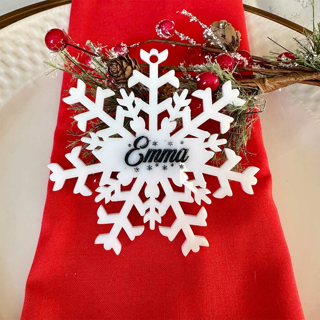Personalized Christmas Stocking Wooden Name Tags