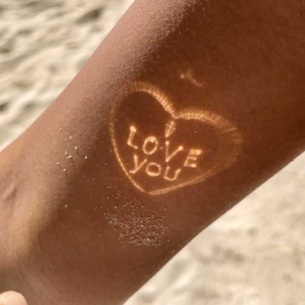 I Love You In Heart Message - Reflect Necklace