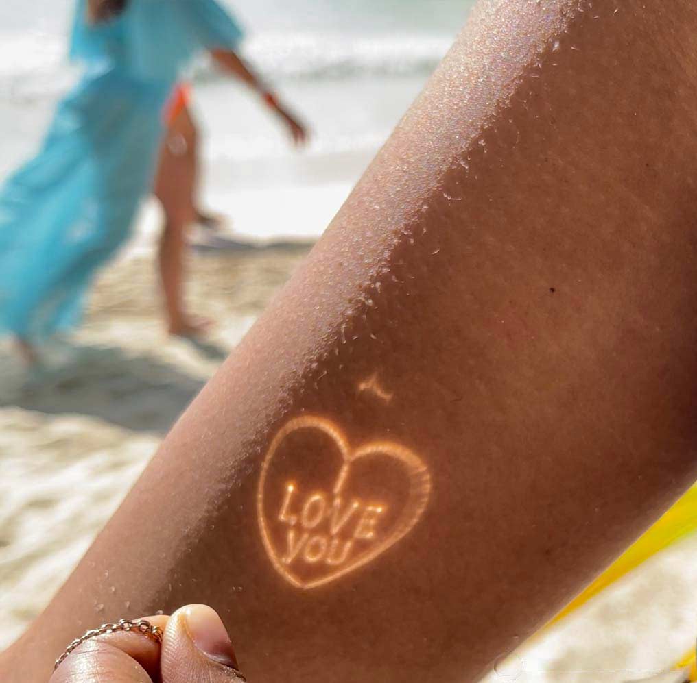 I Love You In Heart Message - Reflect Necklace