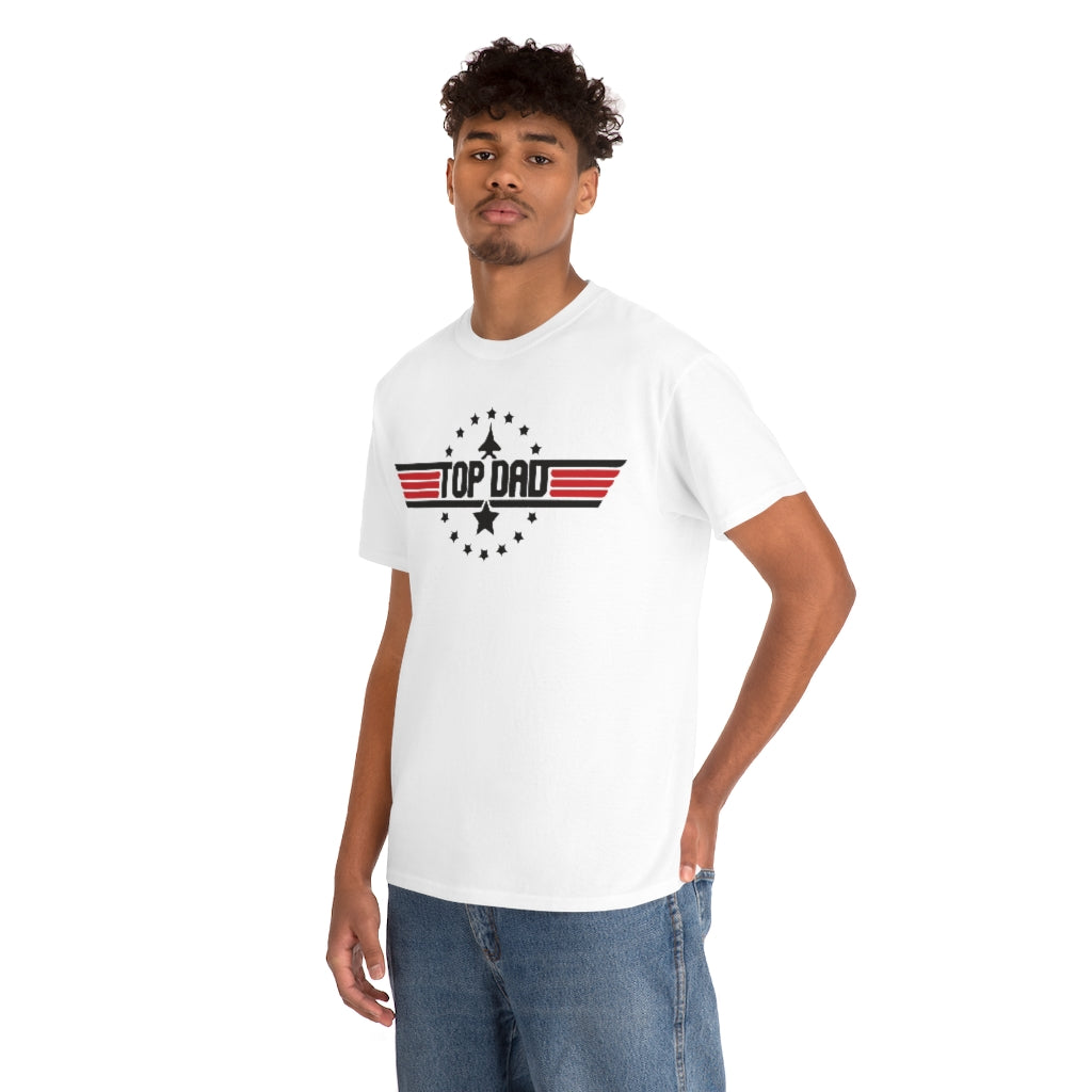 Father&#39;s Day Top Dad Cotton Tee
