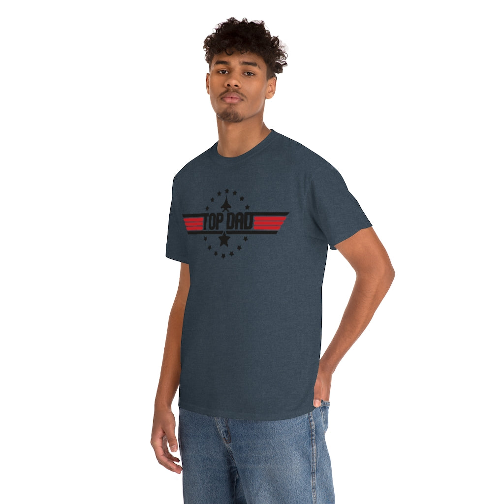 Father&#39;s Day Top Dad Cotton Tee