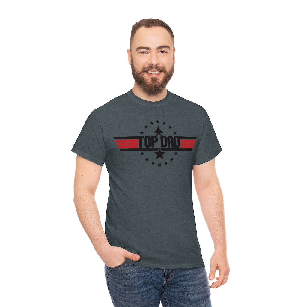 Father&#39;s Day Top Dad Cotton Tee