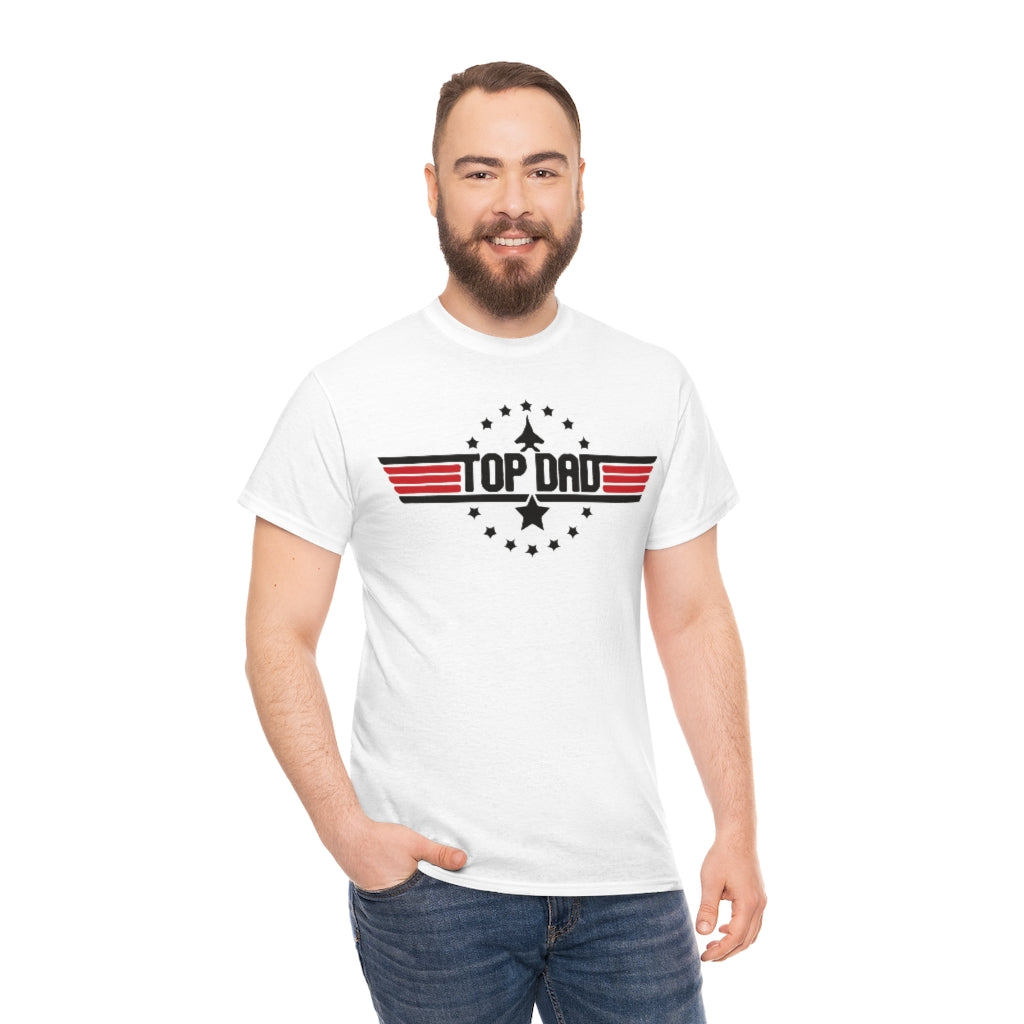 Father&#39;s Day Top Dad Cotton Tee