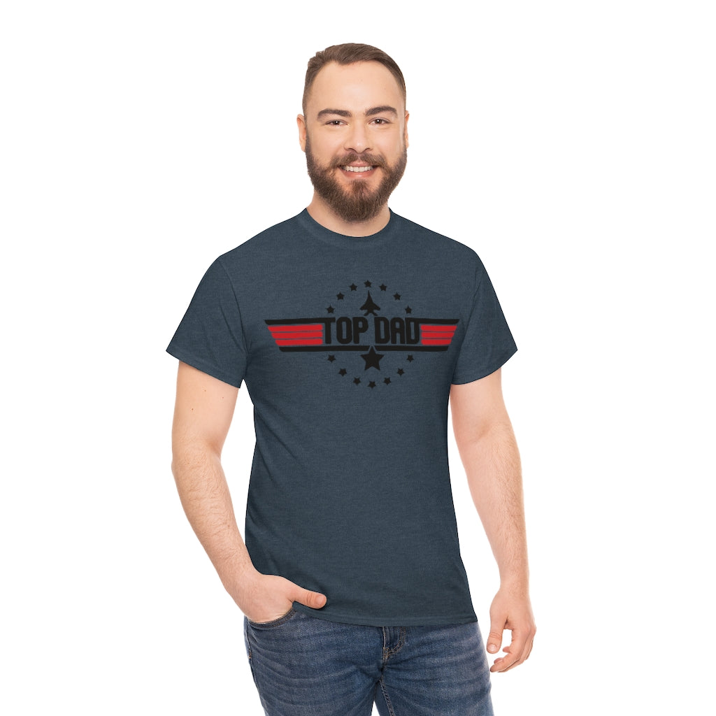 Father&#39;s Day Top Dad Cotton Tee
