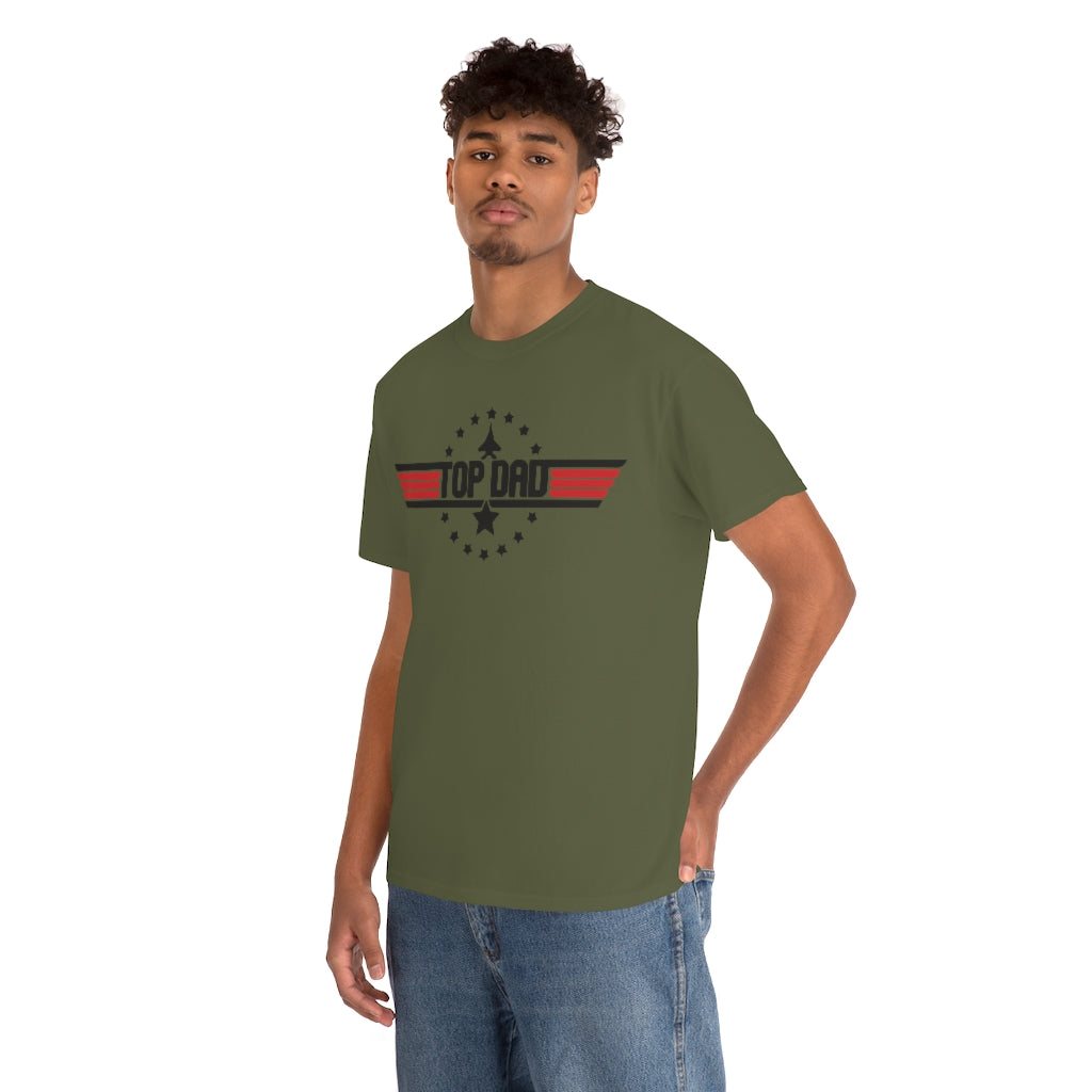 Father&#39;s Day Top Dad Cotton Tee