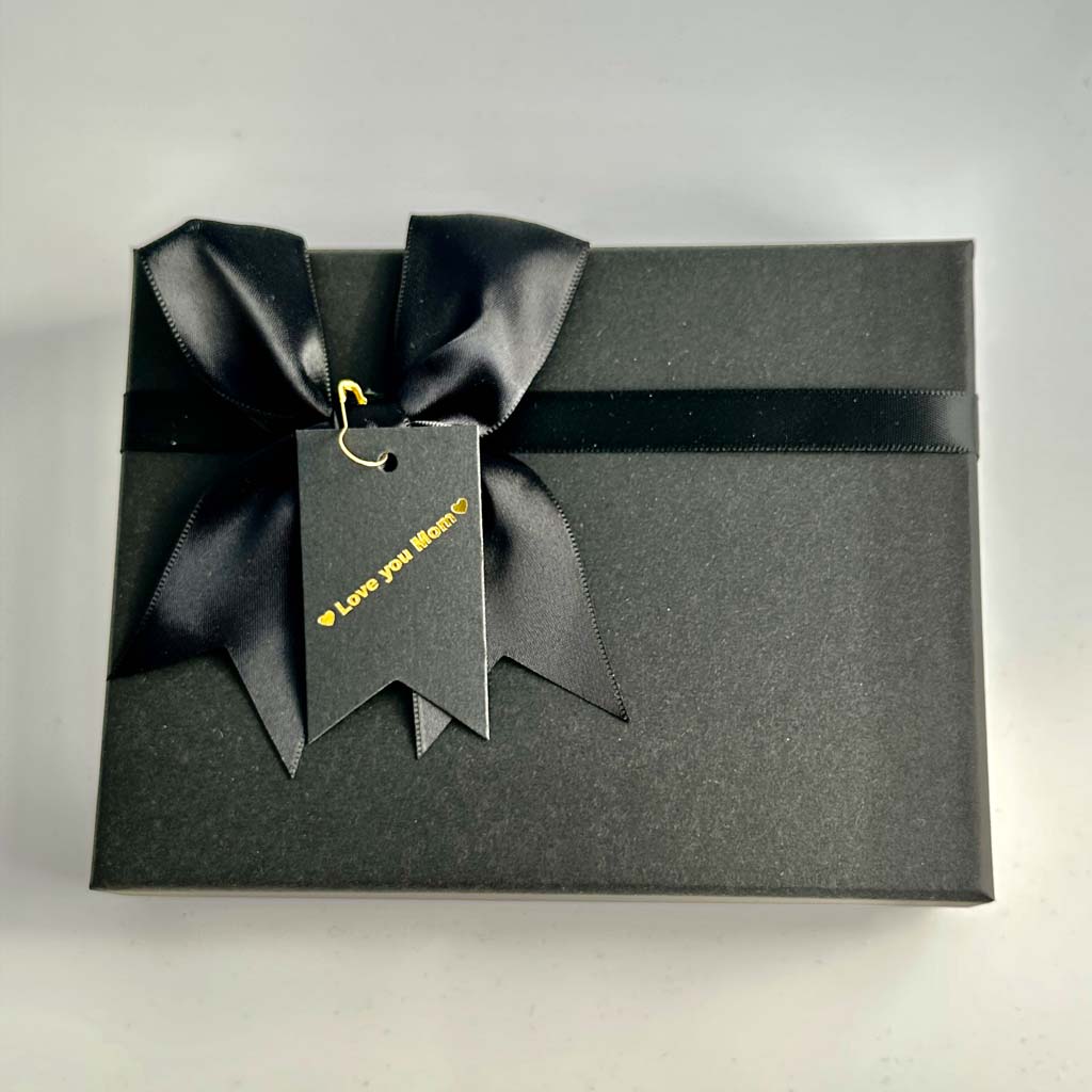 To The World You Are A Mother Projection Necklace With Wooden Bamboo Plaque Set