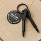 IF GRANDPA CAN`T FIX IT SCREWDRIVER KEYCHAIN