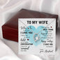 To MY Wife In Forever Love Necklace