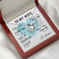 To MY Wife In Forever Love Necklace