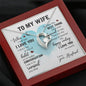 To MY Wife In Forever Love Necklace