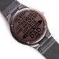 Engraved Wooden Watch - I Love You Dad