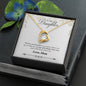 To My Daughter From Mom In Forever Love Necklace