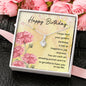 Happy Birthday in Alluring Beauty Necklace