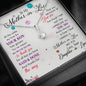 To My Mother-In-Law In Alluring Beauty Necklace