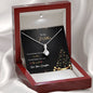 To My Mom For Christmas In Alluring Beauty Necklace