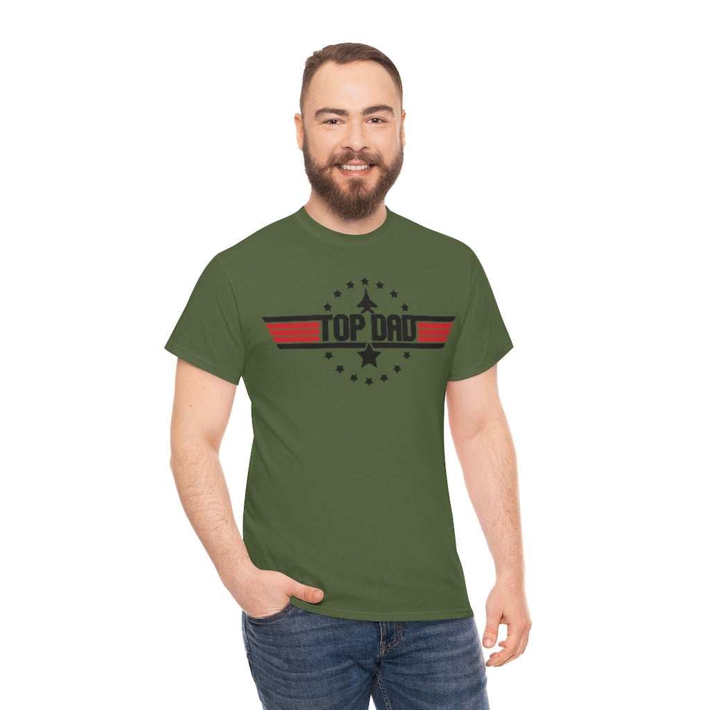 Father&#39;s Day Top Dad Cotton Tee